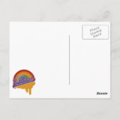 Team Rainbow benutzerdefinierte Postkarte (Rückseite)