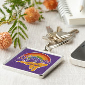 Team Rainbow benutzerdefinierte Schlüsselkette Schlüsselanhänger (Seite)