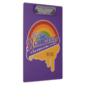 Team Rainbow-benutzerdefinierte Zwischenablage Klemmbrett (Rechts)