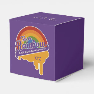 Team-Rainbow-benutzerdefinierter Gvor-Box Geschenkschachtel