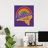 Team Rainbow Custom Poster (Heimbüro)