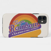 Team Rainbow kundenspezifische iPhone-Gehäuse Case-Mate iPhone Hülle (Rückseite (Horizontal))
