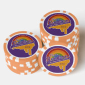 Team Rainbow Poker Chips (Stapel)
