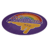 Team Rainbow-Schneidbrett Schneidebrett (Ecke)