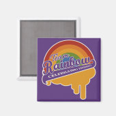 Team Rainbow-Sondermagnet Magnet (Vorderseite/Rückseite)
