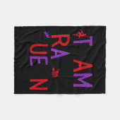 Team Rat Queen Nutcracker Ballet Christmas Womens  Fleecedecke (Vorderseite (Horizontal))