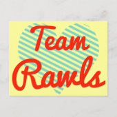 Team Rawls Postkarte (Vorderseite)