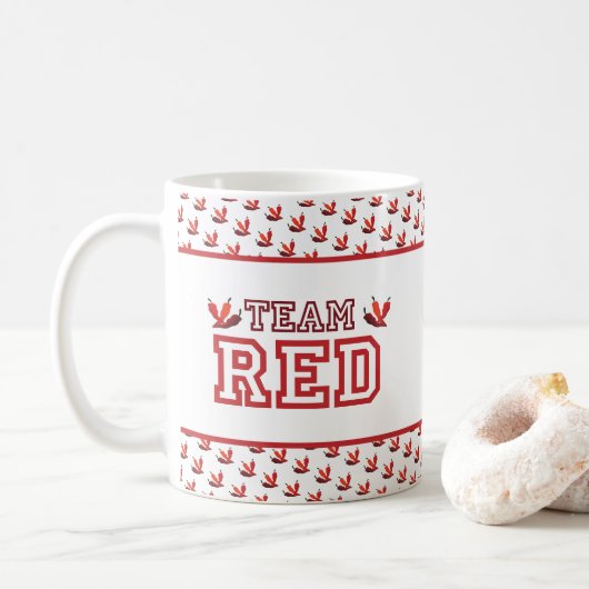 TEAM RED Member Coffee Tasse (Mit Donut)