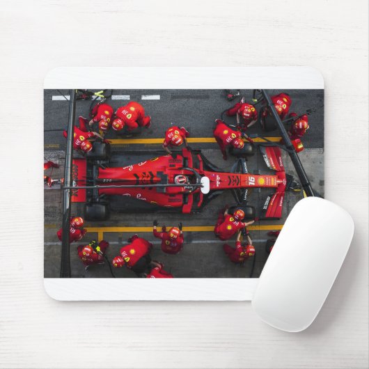 Team Red Pit Stopp Mousepad (Mit Mouse)