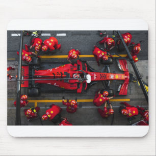 Team Red Pit Stopp Mousepad
