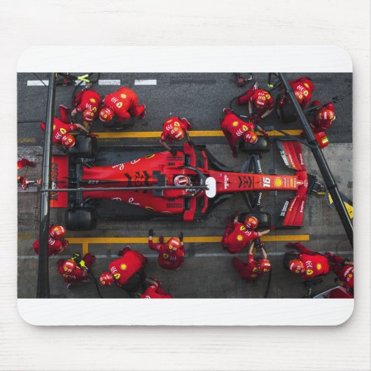 Team Red Pit Stopp Mousepad (Vorne)