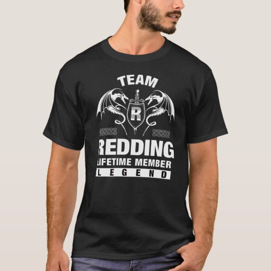 Team Redding Lifetime-Member T-Shirt (Vorderseite)