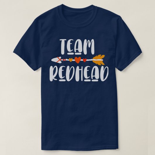 Team Redhead 1 T-Shirt (Design vorne)
