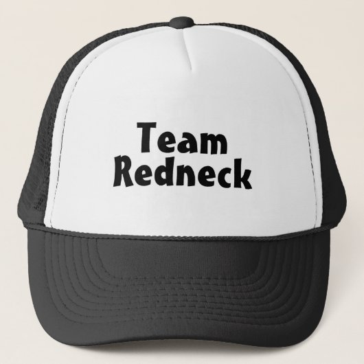 Team-Redneck Truckerkappe (Vorderseite)