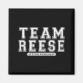 Team Reese Family Surname Reunion Crew Member Gift Magnet (Vorne)