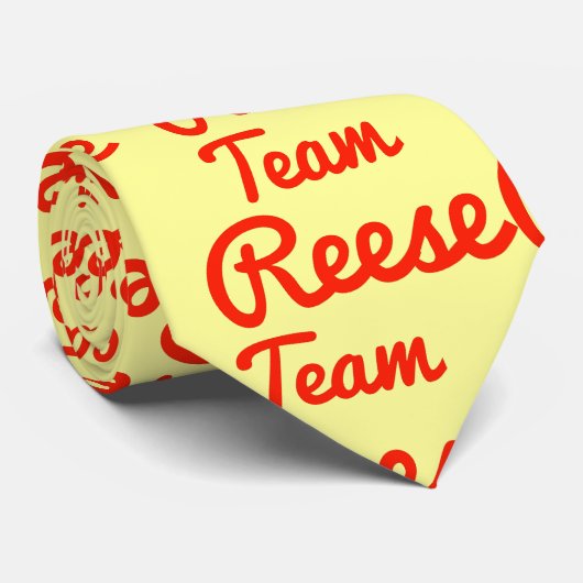Team Reese Krawatte (Gerollt)