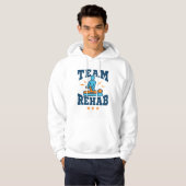 Team Rehab Physikalischer Therapeut Squad Mitarbei Hoodie (Vorne ganz)