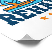 Team Rehab Physikalischer Therapeut Squad Mitarbei Poster (Ecke)