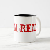 TEAM REID ZWEIFARBIGE TASSE (VorderseiteRechts)