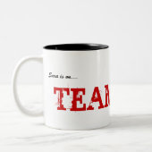 TEAM REID ZWEIFARBIGE TASSE (Links)