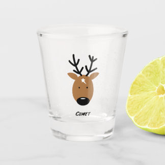 Team Reindeer - Comet Schnapsglas