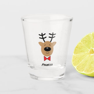Team Reindeer - Prancer Schnapsglas
