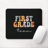 Team Retro Groovy Vintag erster Schultag Mousepad (Mit Mouse)