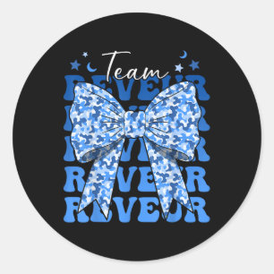 Team Reveur RCA System House of Dreamers Coquette Runder Aufkleber