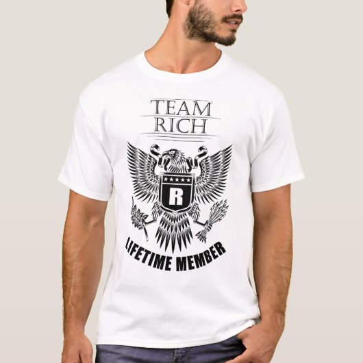 Team Rich Lifetime T-Shirt (Vorderseite)