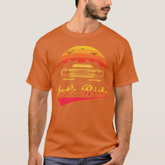 Team Ride Sport Junge retro T-Shirt