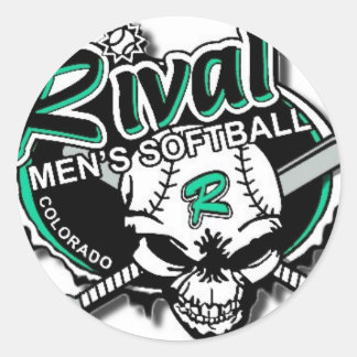 Team Rival Softball Stickers