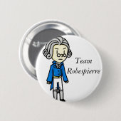 Team Robespierre Button (Vorne & Hinten)