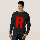 Team Rocket Halloween-Kostüm Cosplay R Männer Frau Sweatshirt (Vorne ganz)