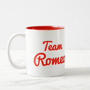 Team Romeo Zweifarbige Tasse
