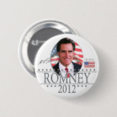 Team Romney im Jahre 2012 Button (Vorne & Hinten)