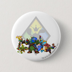 Team Roo Insel-Gruppe Button