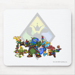 Team Roo Insel-Gruppe Mousepad