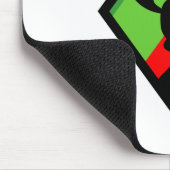 Team Roo Insel-Logo Mousepad (Ecke)