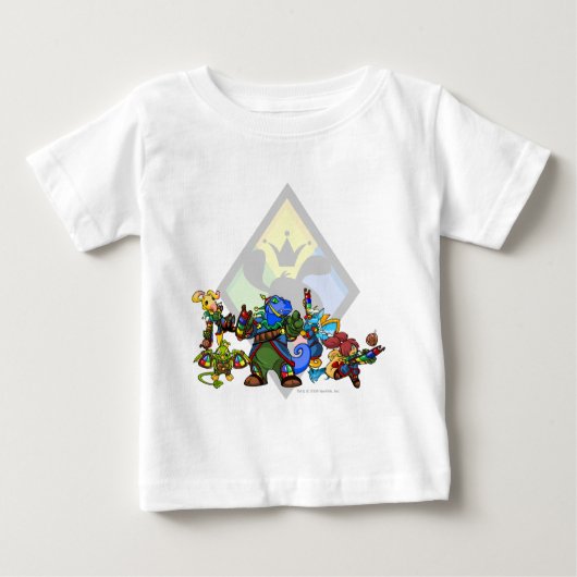 Team Roo Island Group Baby T-shirt (Vorderseite)