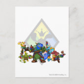 Team Roo Island Group Postkarte (Vorderseite)