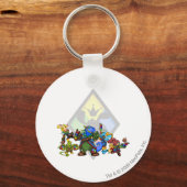 Team Roo Island Group Schlüsselanhänger (Vorderseite)