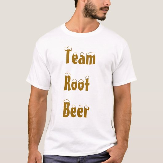 Team-Root Beer T-Shirt (Vorderseite)