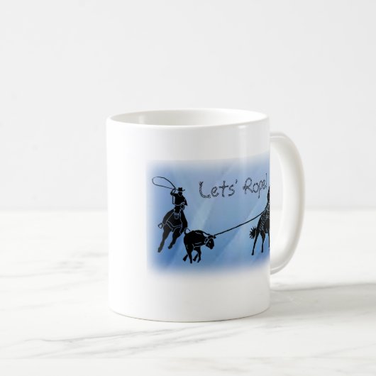 Team Ropers 201 Kaffeetasse (VorderseiteRechts)