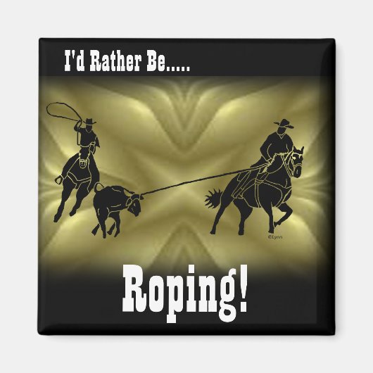 Team Ropers 203 Magnet (Vorne)