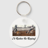 Team Ropers Schlüsselanhänger (Vorderseite)