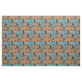 Team-Roping Kalb-Roping Rodeo-Western-Gewebe Stoff (Fat Quarter (45,7 x 55,9 cm))