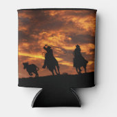 Team Roping kann kühler Dosenkühler (Vorderseite)