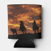 Team Roping kann kühler Dosenkühler (Rückseite)