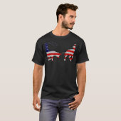 Team Roping Patriotic T-Shirt (Vorne ganz)