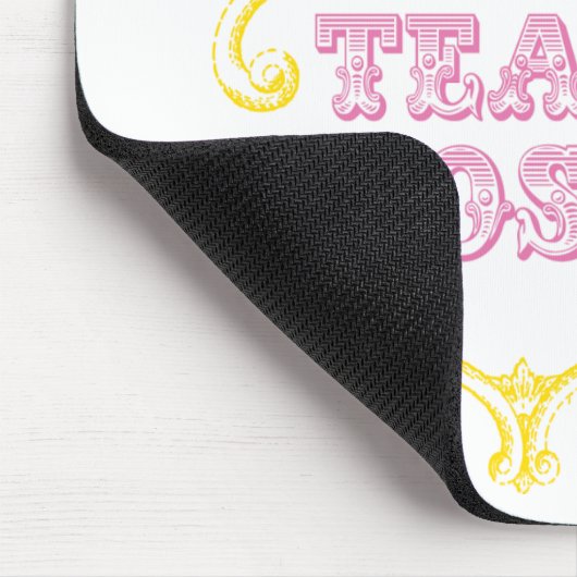 Team Rosie Mausunterlage Mousepad (Ecke)